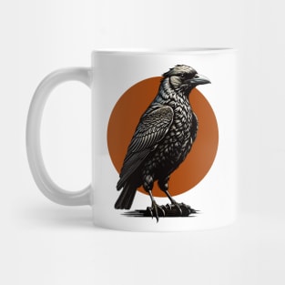 Raven Crow Illustration Mug